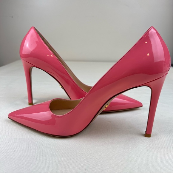 NEW Prada Pink Pointed-Toe 100 Pumps, Size-39 EU - Picture 7 of 16